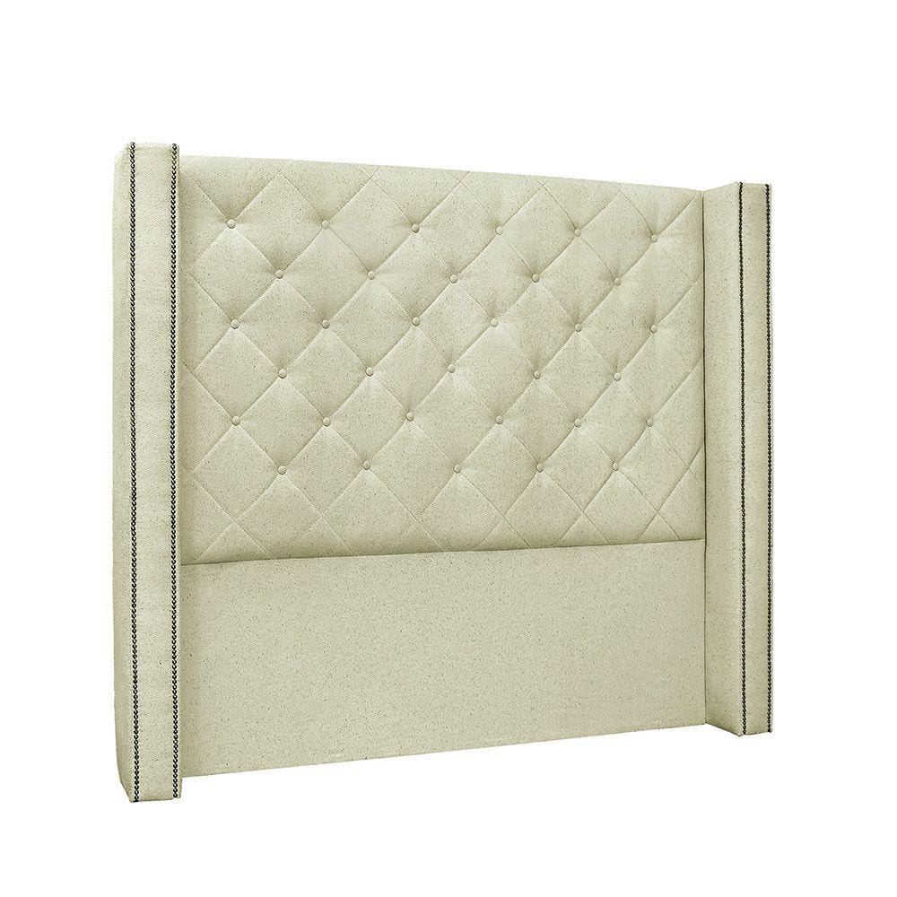 Cabeceira Vicenza Para Cama Box Solteiro 90 cm Linho - D`Rossi
