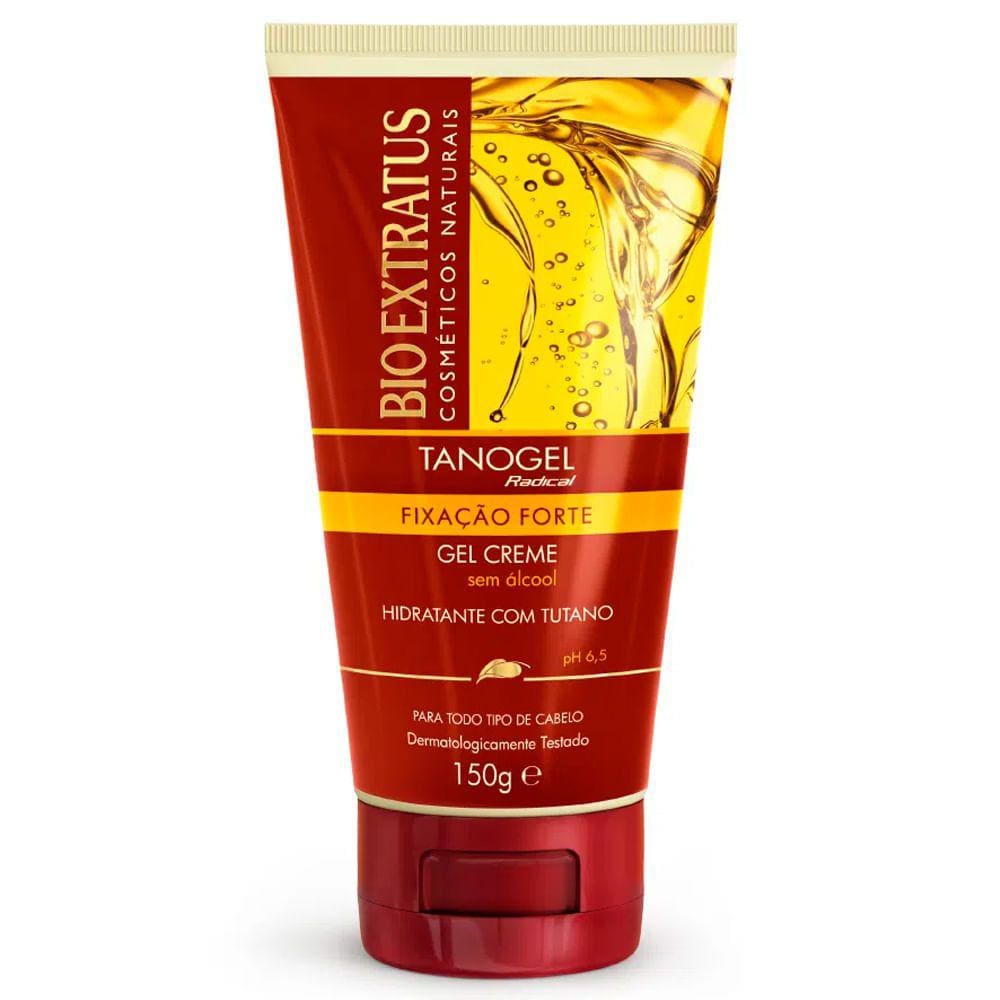 Gel Creme Bio Extratus Tanogel Radical Fixação Forte 150g