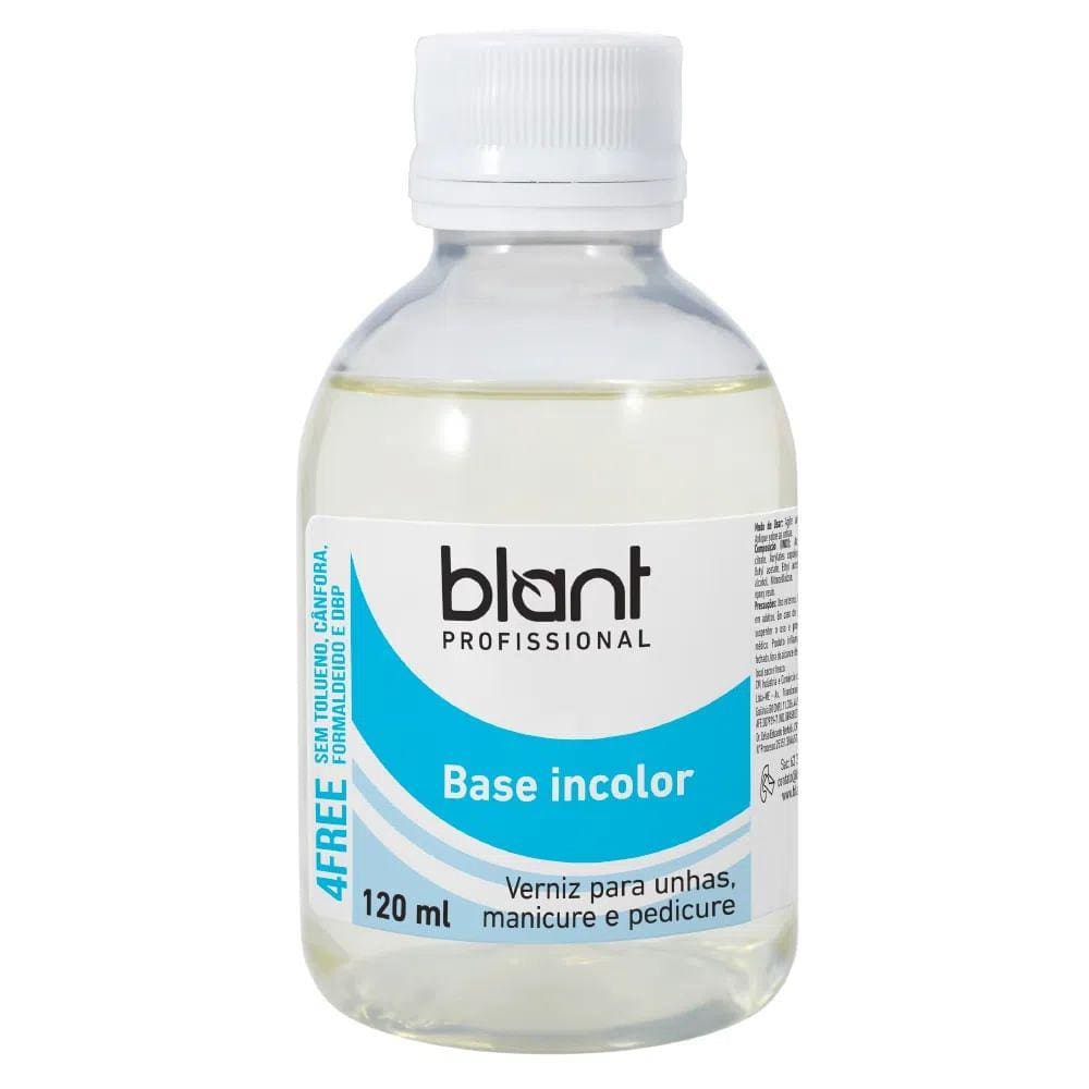 Base Para Unha Blant Incolor - 120ml