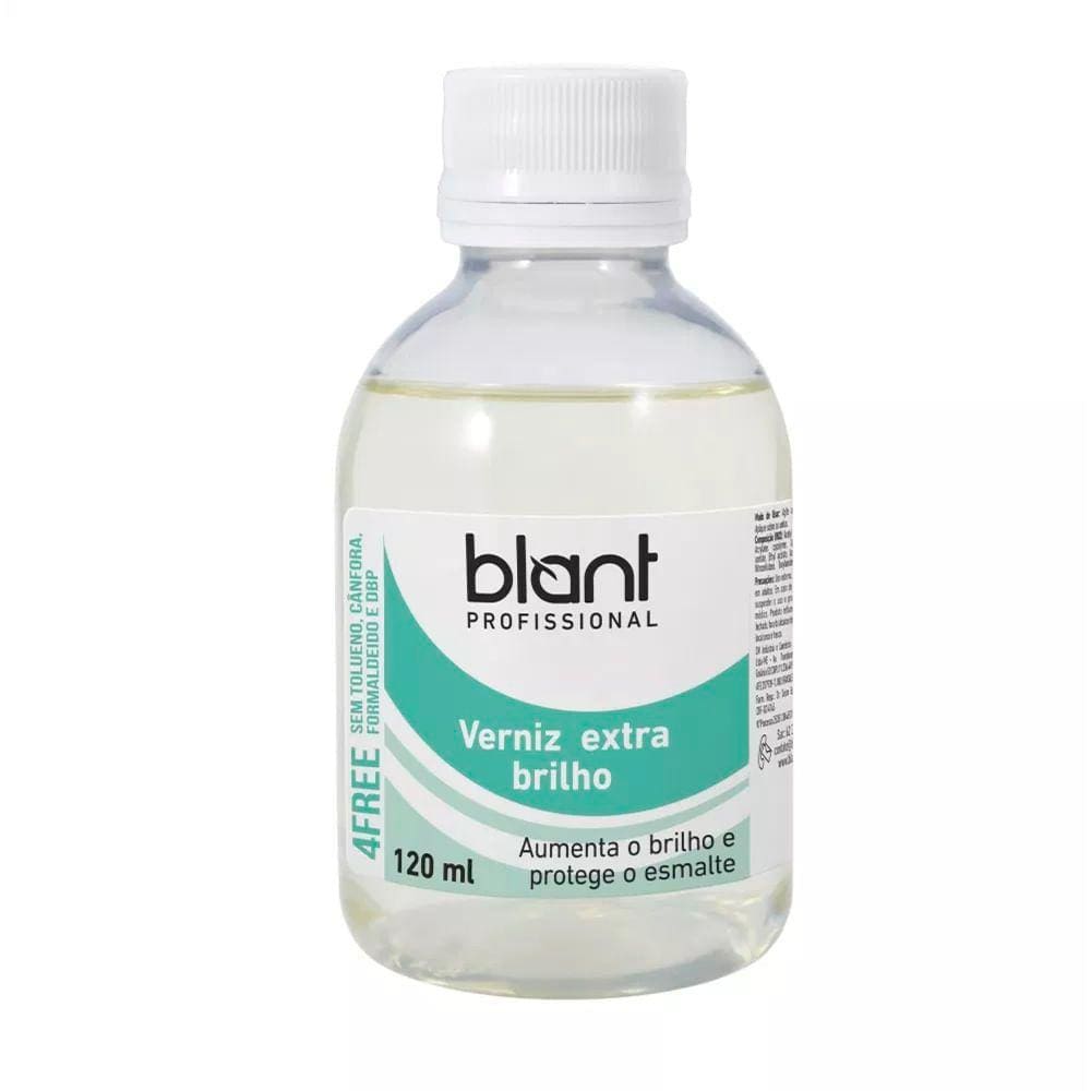 Esmalte Blant Base Verniz Extra Brilho 120ml