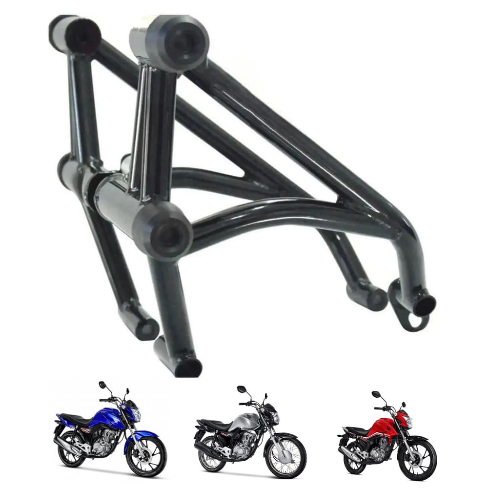 Protetor Stunt Race Fazer 150 Street Cage Gaiola- Vermelho em