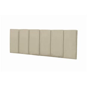 Cabeceira Cama Casal Estofada 1.40m Capri Vianossa Areia