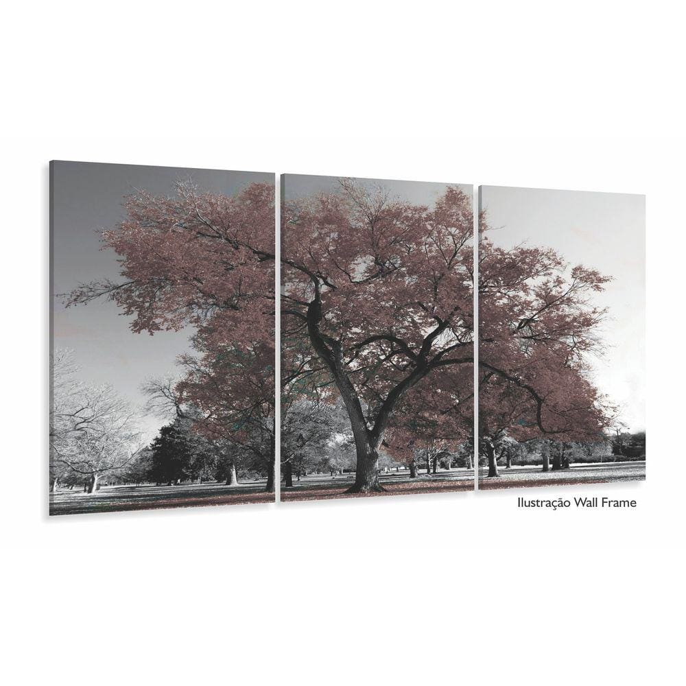 Quadro Decorativo 120x60 Sala Quarto Árvore Marrom