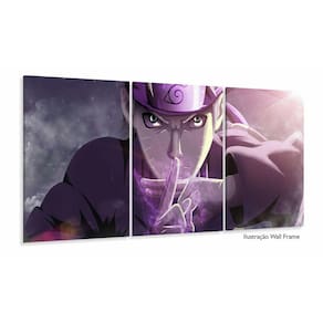 Quadro Naruto Uzumaki Para Quarto decorativo Mosaico 120x60