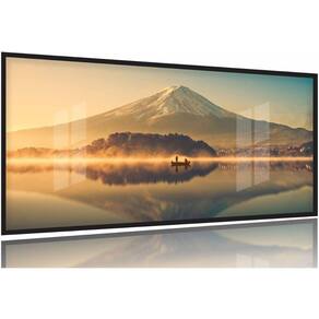 Quadro Decorativo Paisagem Barco Monte Fuji Japão 2