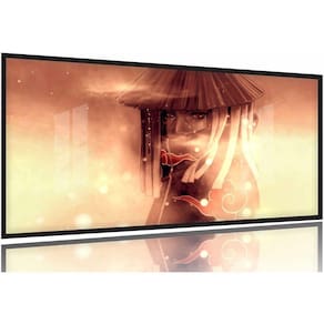Quadro Itachi Uchiha Para Quarto Naruto Shippuden 130x60 Moldura Preta 2x2
