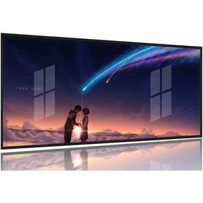 Quadro Decorativo Anime 130x60 Moldura Preta 2x2
