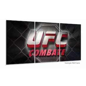 Quadro Decorativo UFC Combate 120x60 em tecido