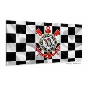 Quadro Decorativo Corintinhas FC 120x60 3 pçs