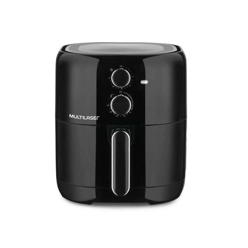 Fritadeira Elétrica Air Fryer 4,2 Litros 1500W Preta Multilaser - CE190