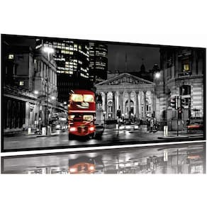 Quadro Decorativo Prédios Cidade Dubai ao Entardecer 130x60