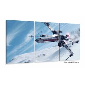 Quadro Decorativo Star Wars B 5 peças 120x60 3 peças cm em t