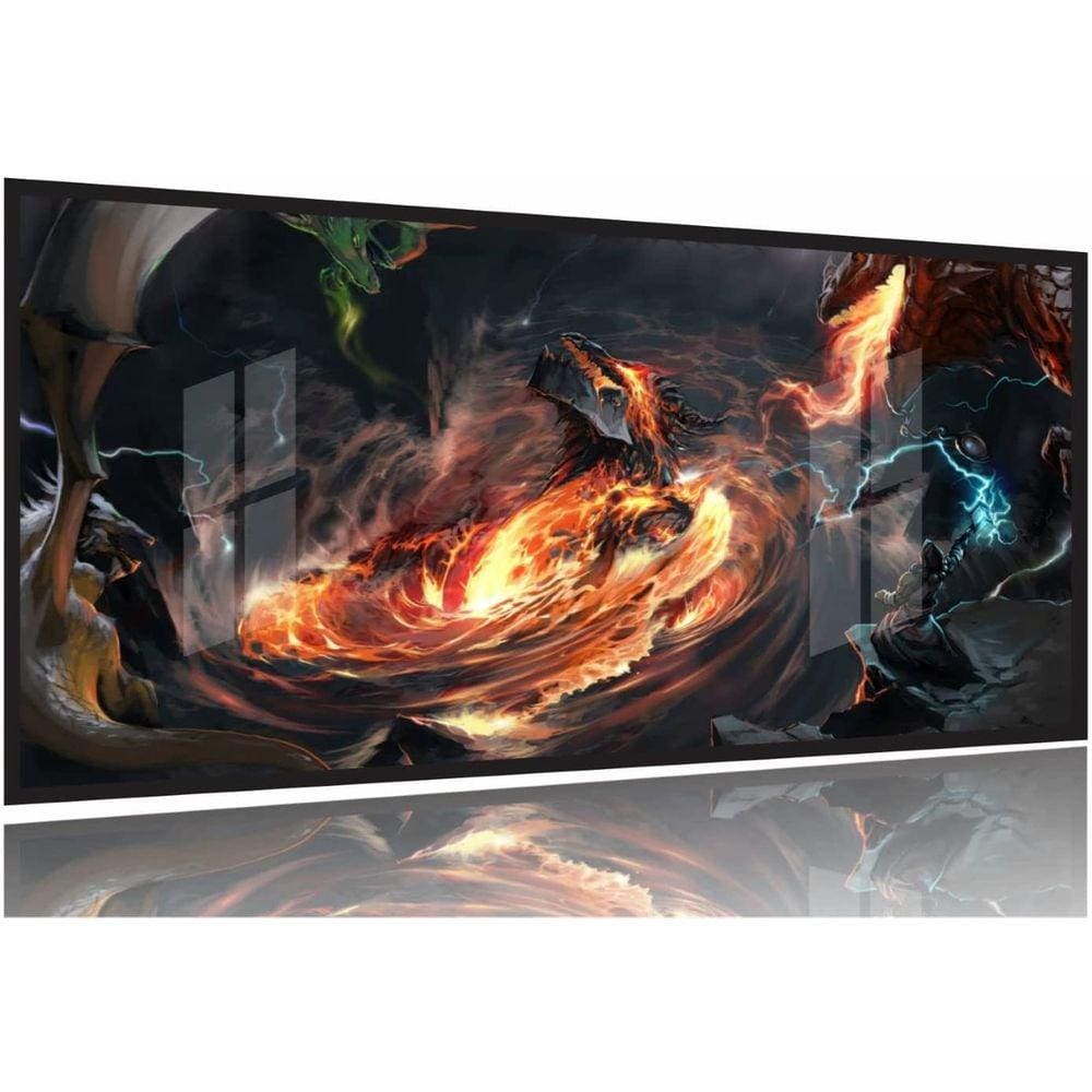Quadro Decorativos Jogos Star 130x60 Moldura Preta 2x2