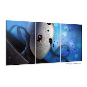 Quadro Decorativo Naruto - Uchiha Obito - Tela Em Tecido 120