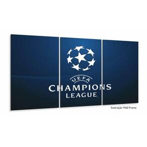 Quadro Champions League Futebol Decorativo Tela De Tecido 12