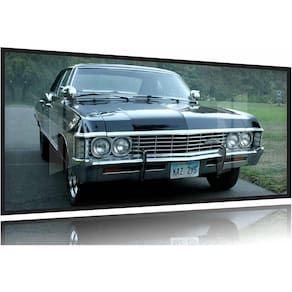 Quadro Decorativo Supernatural - Impala - 130x60 Moldura Preta 2x2