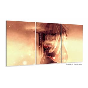 Quadro Itachi Uchiha Mosaico Para Quarto Naruto Shippuden 3