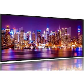 Quadros Decorativos New York 130x60 Moldura Preta 2x2