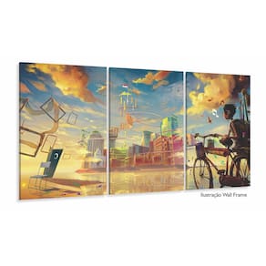 Quadro decorativo Artístico - Paisagens - Tela em Tecido