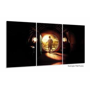 Quadro Decorativo Lord-Of-The-Rings 3 peças 120x60 cm em te