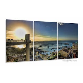 Quadro Decorativo Cidade Salvador Elevador Lacerda