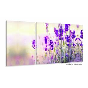 Quadros Decorativos Lavanda Flor Botanico Quarto Sala 120x60