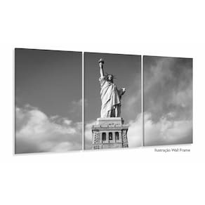 Quadros Decorativos Estatua Liberdade Preto Br. Sala