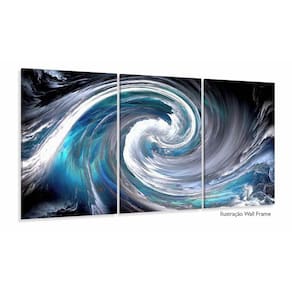 Quadro Decorativos Pinturas com 120x60 3 peças