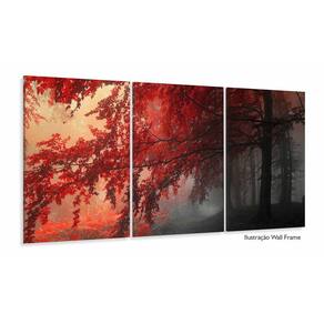 Quadro Decorativo Paisagens Flores Campos em tecido120x60 mo