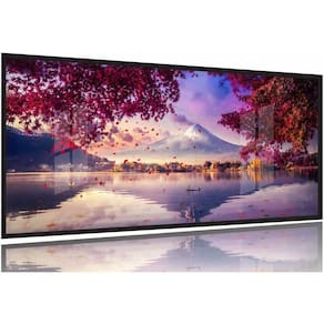 Quadro Decorativo Japão Elisyun 130x60 Moldura Preta 2x2