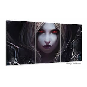Quadro Decorativos Warcraft com 120x60 3 peças