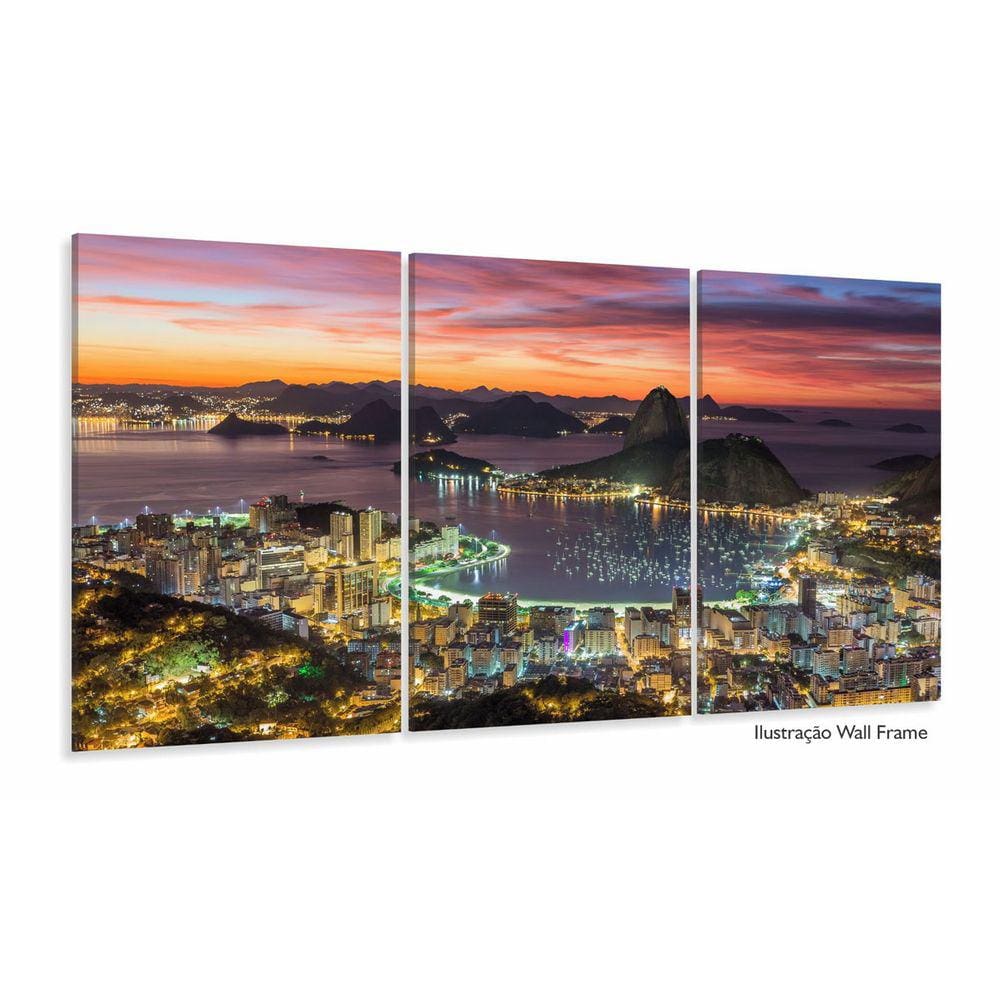 Quadro Decorativo Sala Quarto Escritório Rio de Janeiro Luz