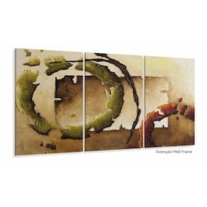 Quadros Decorativos Pintura Abstrato Sala Escritório 120x60