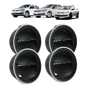 Difusor de Ar Gol G4 G5 G6 Voyage Saveiro Aro Prata - Ap1281 (4un) Único
