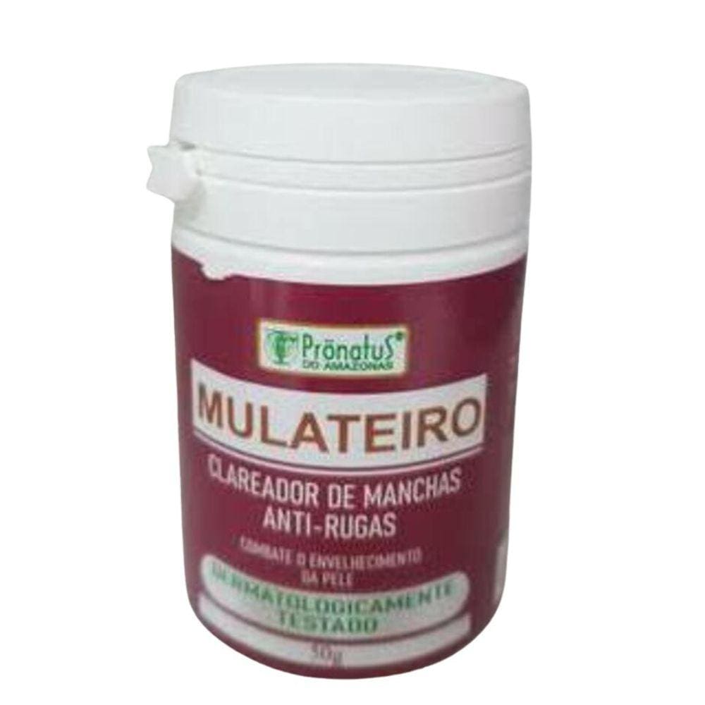 Creme Clareador De Manchas Anti Rugas Mulateiro 50Gr
