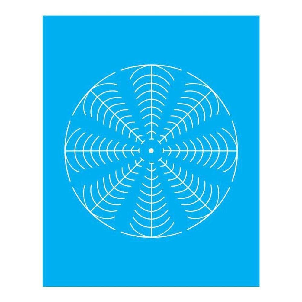 Stencil Tamako Mandala Linha 3D - 20X25Cm - Ref B758