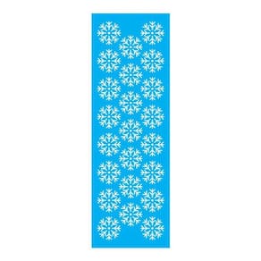 Stencil Tamako Floco Neve - 10X30Cm - Ref 7997