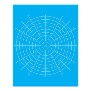 Stencil Tamako Mandala Linhas - 20X25Cm - Ref 9448