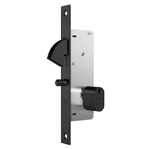 Fechadura Stam 940 Correr Espelho Preto Fosco 7268