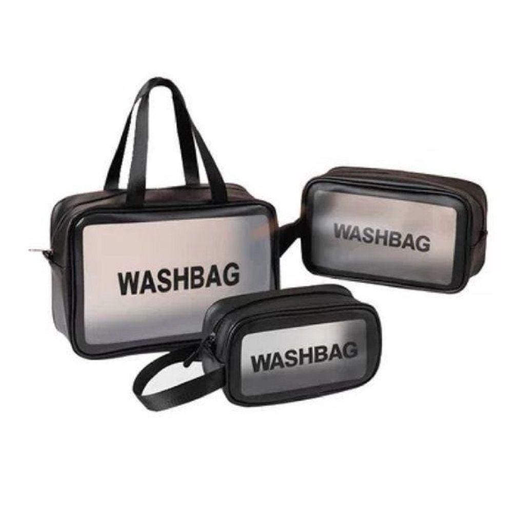 Kit 3 Necessaire Bolsa Organizador D Objetos Feminino Grande