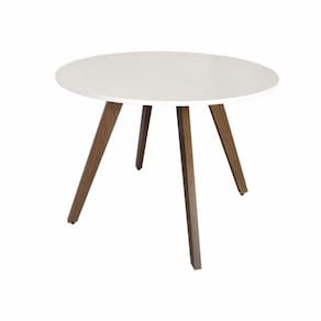 Mesa de Jantar Redonda Dublin Branca Ref. 020 100B VivaLigna