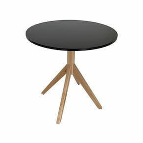 Mesa de Jantar Redonda Verona Preta Ref. 030 80P VivaLigna