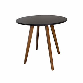 Mesa de Jantar Redonda Dublin Preta Ref. 020 80P VivaLigna
