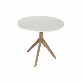 Mesa de Jantar Redonda Verona Branca Ref. 030 80B VivaLigna