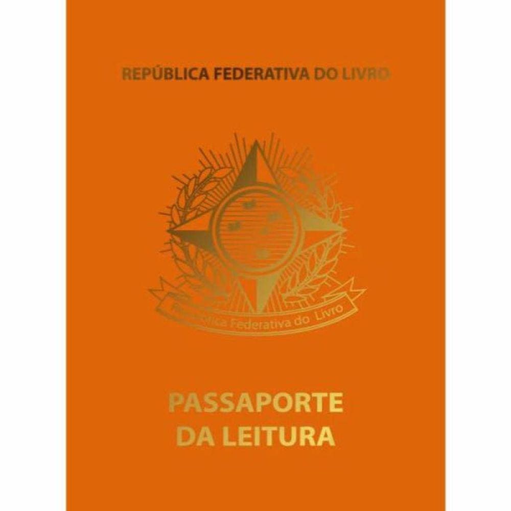 Passaporte Da Leitura - Laranja