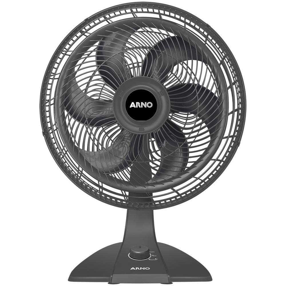 Ventilador de Mesa Arno 40cm Turbo Force VF48 Cinza - 127V