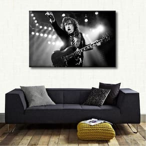 Quadro Decorativo - Rock - AC DC - Retrô - Tela em Tecido 1