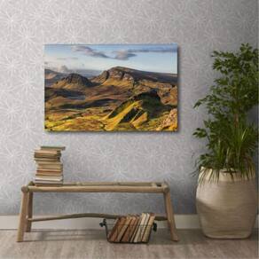 Quadro decorativo Paisagem Natureza - Terra - Tela em Tecido