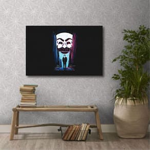 Quadro decorativo Mr Robot A - Tela em Tecido