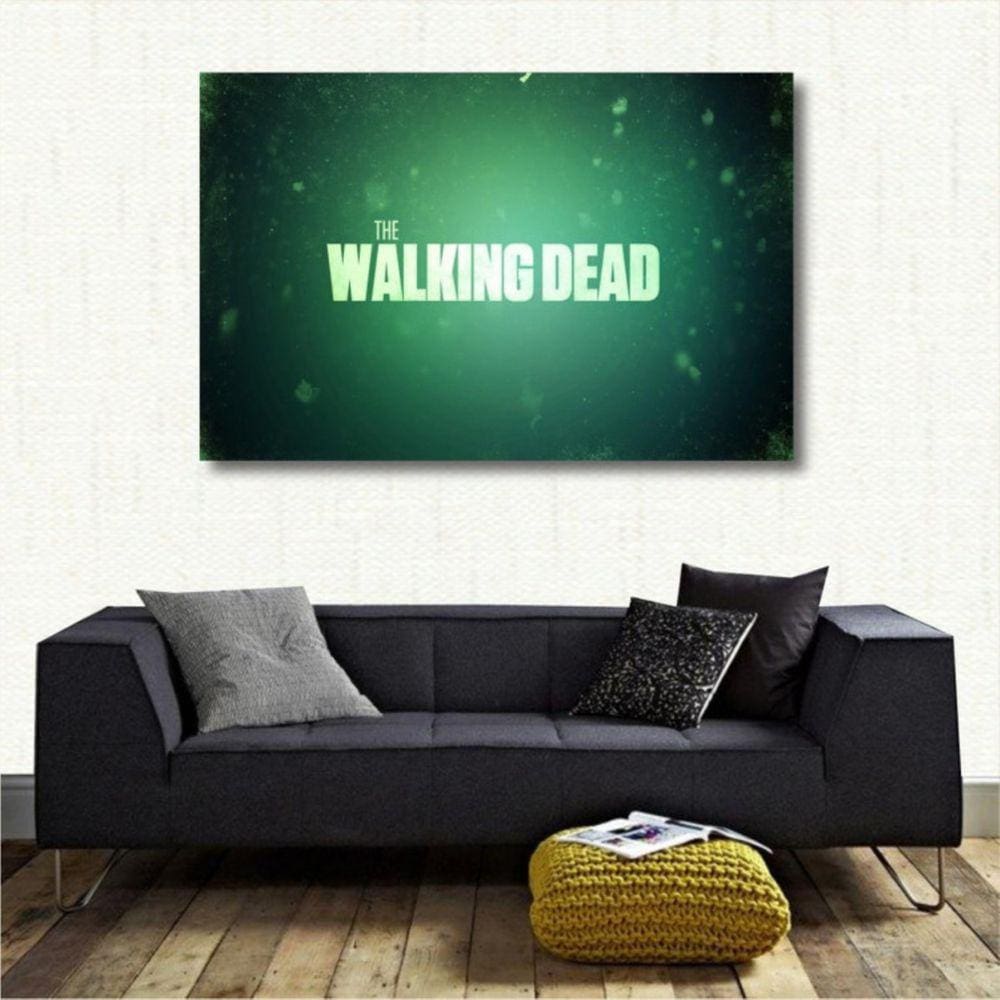 Quadro decorativo The Walking Dead - Série - Tela em Tecido